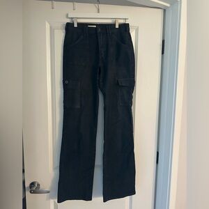 Pilcro Anthropologie Black Cargo Pants
